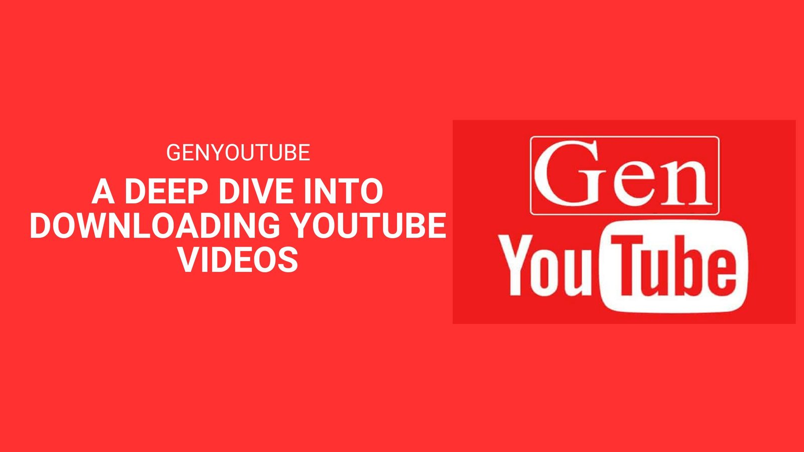 Genyoutube Genyoutube