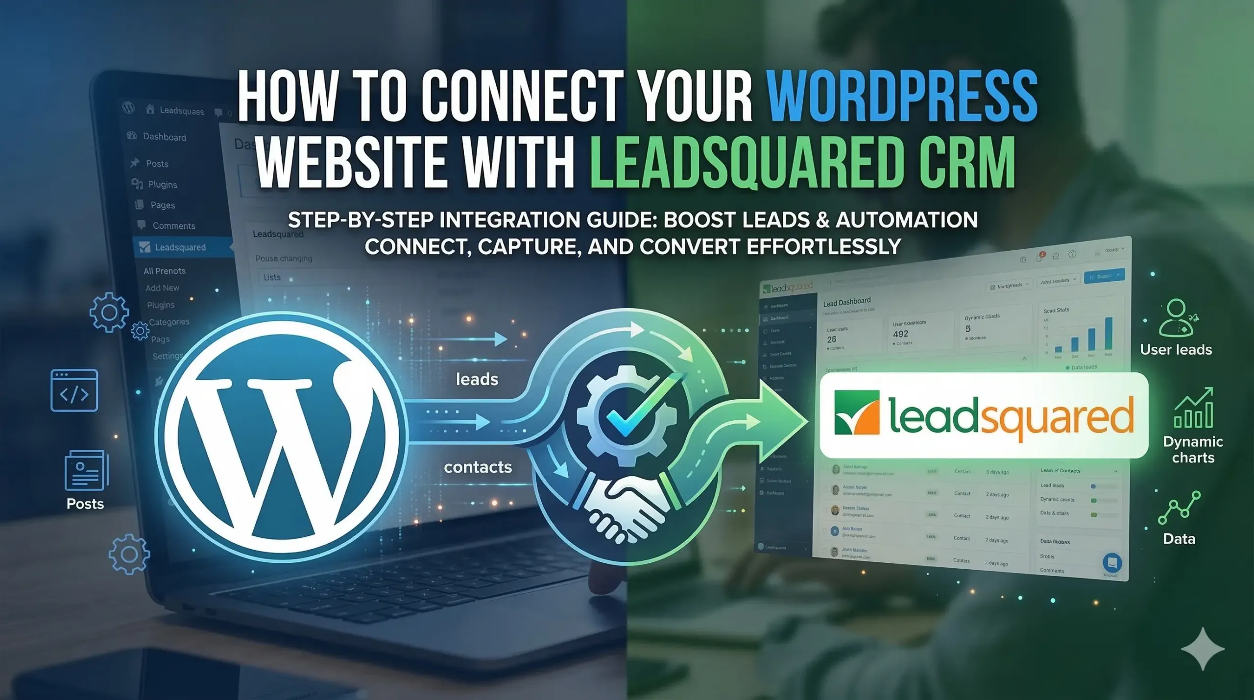 How to Connect Your WordPress Website with LeadSquared CRM How to Connect Your WordPress Website with LeadSquared CRM