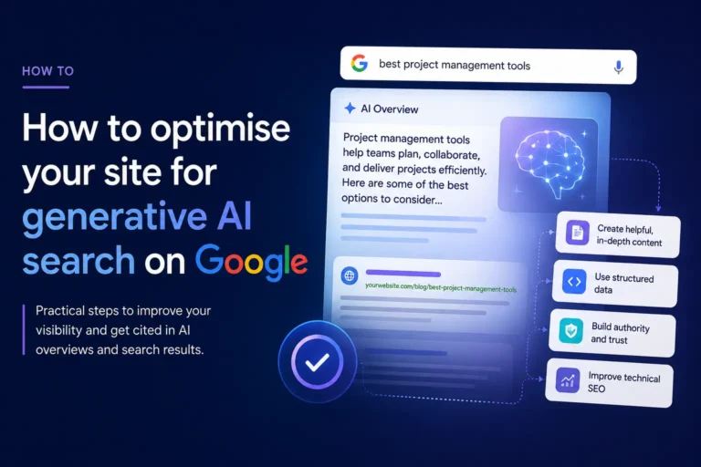 How to optimize your site for generative AI search on Google