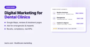 Digital Marketing for Dental Clinics: The 2026 Guide to Getting More Patients